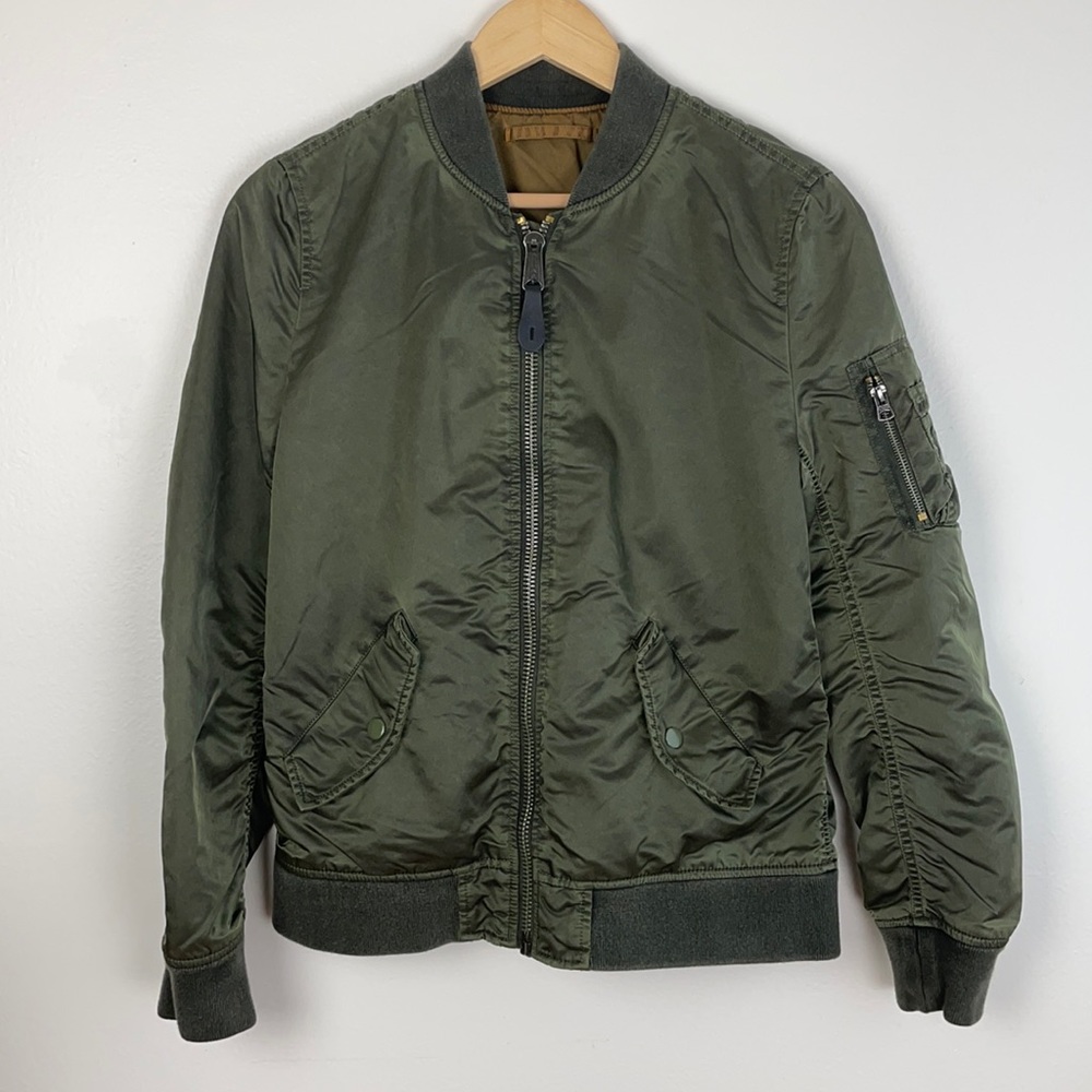 Reversible Alpha Industries Bomber Flight Jacket